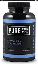 Pure for Men 120 capsules - Helps bottoming with confidence.