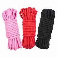 5M 10M 20M Bondage Rope Soft Cotton Knitted Rope BDSM Restraint Sex Toys