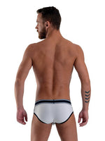 Mister B URBAN Bronx Brief White Black