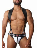 CELLBLOCK13 Mens Axiom Zipper Jockstrap, Smooth Polyester, Butt Lifting, Gay Int