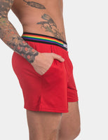 Barcode Berlin - Pride Short Red