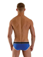 Mister B URBAN Bronx Brief Blue Black