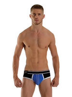 Mister B URBAN Bronx Brief Blue Black