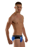 Mister B URBAN Bronx Brief Blue Black